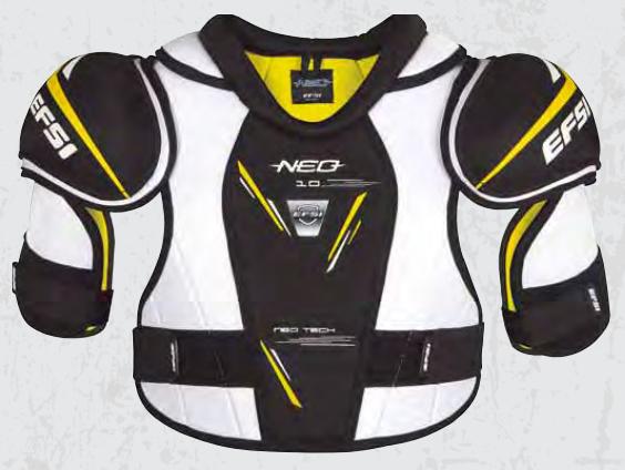 <b>  EFSI NEO 1.0 </b><br> -    <br> - : YTH:M, L; JR: M, L; SR: S, M, L, XL, XXL <br>  >>